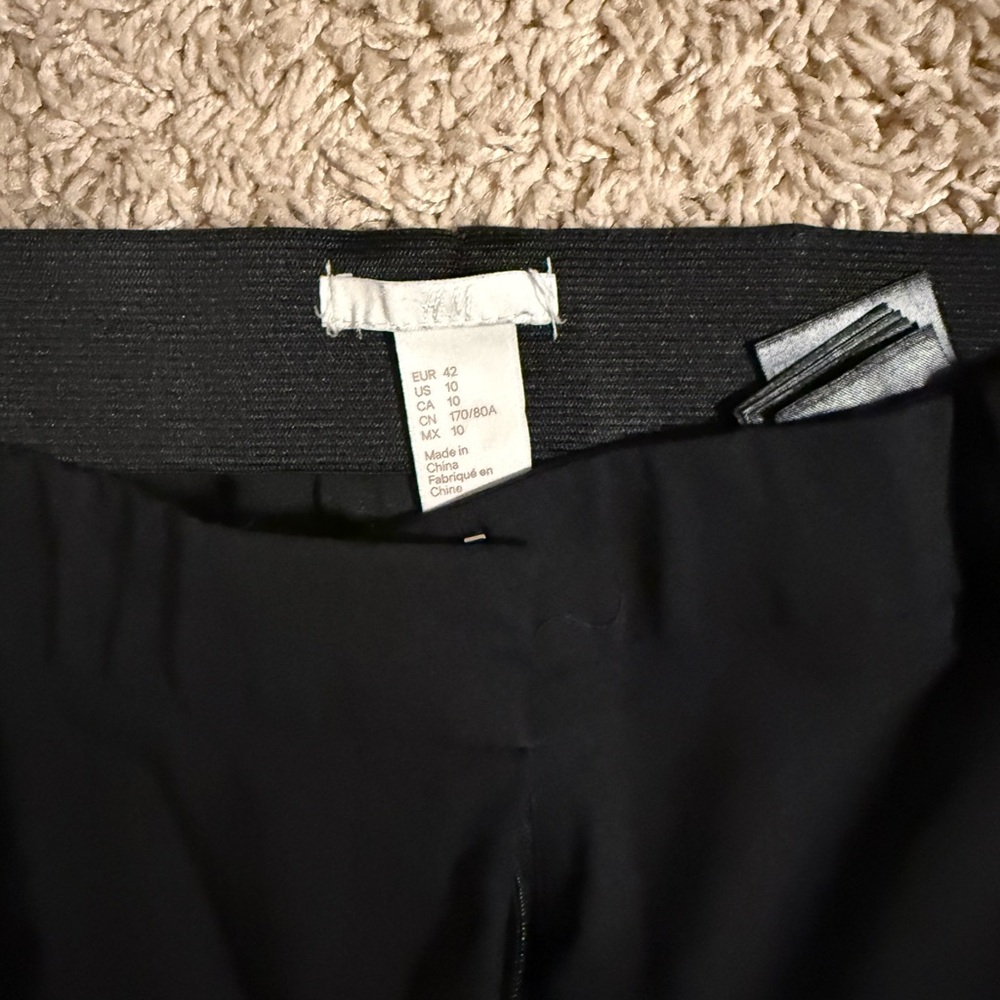 H&M Black Women's Trousers